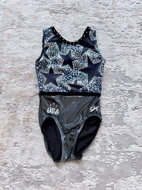 GK Elite Star Spangled Shine Replica Tank Leotard